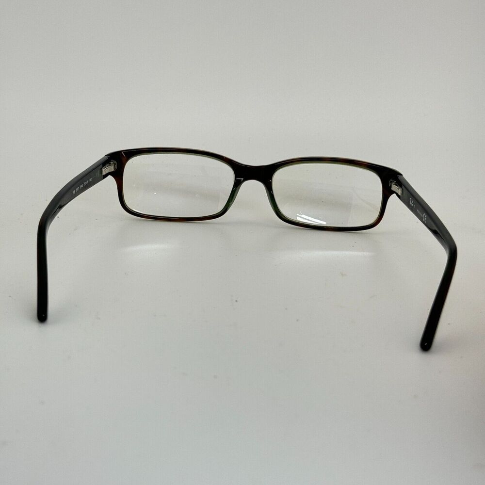 Ray-Ban Eyeglasses Frames RB5187 2445 Brown Rectangular Full Rim 52-16-140 15013 - Picture 3 of 7